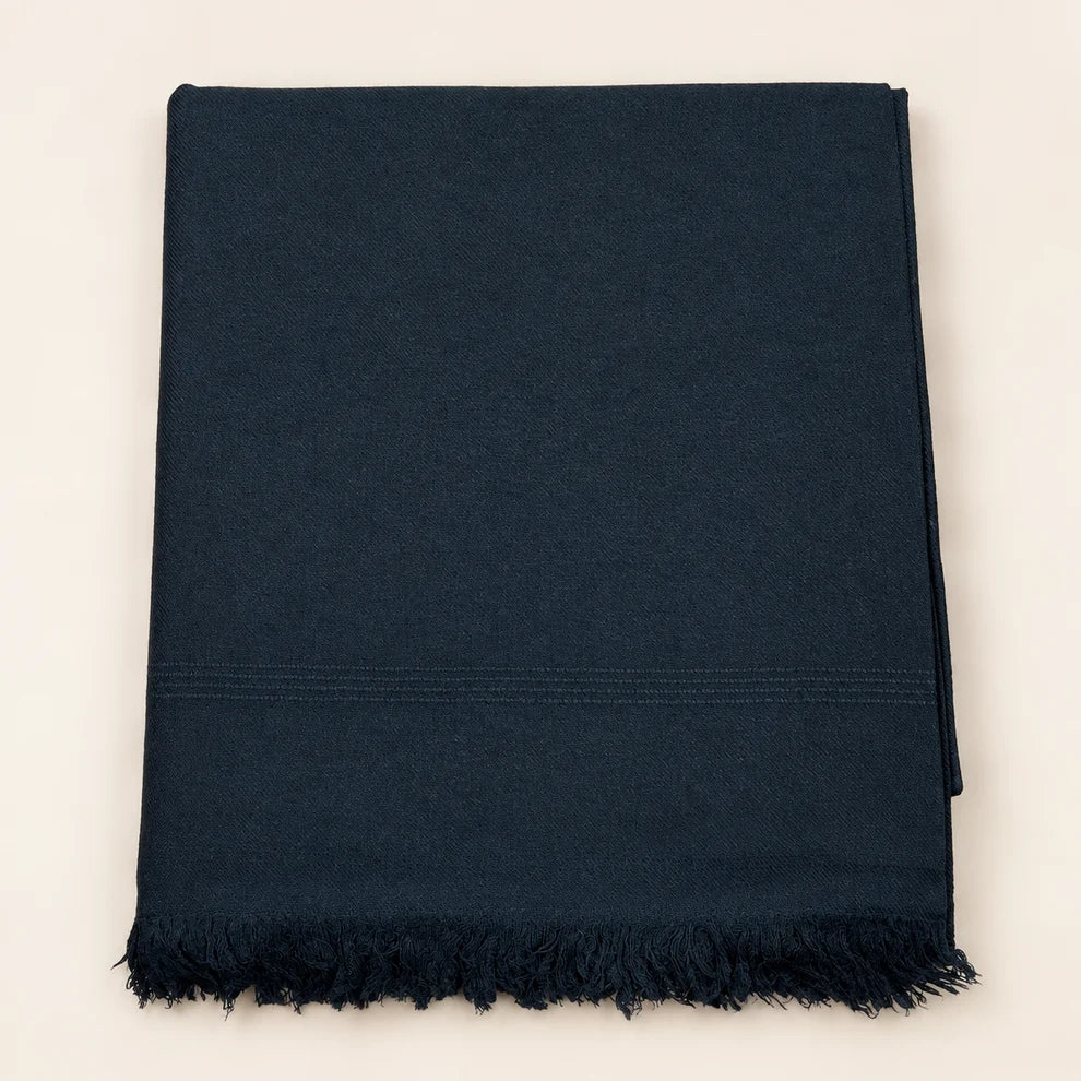 Orignal 60 Austrialn Pure Woolen Swati Shawl Black Color